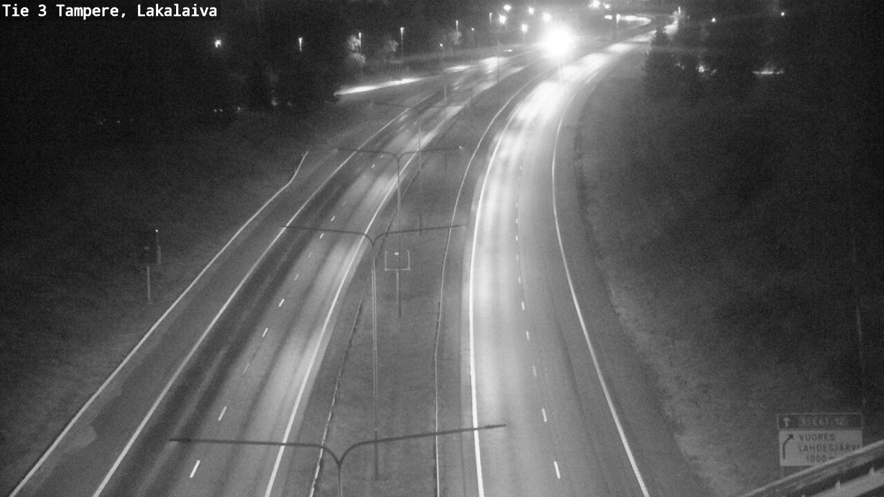 Weather Camera Image Road 3 Tampere, Lakalaiva, Tampere, Pirkanmaa