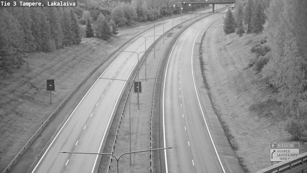 Weather Camera Image Road 3 Tampere, Lakalaiva, Tampere, Pirkanmaa