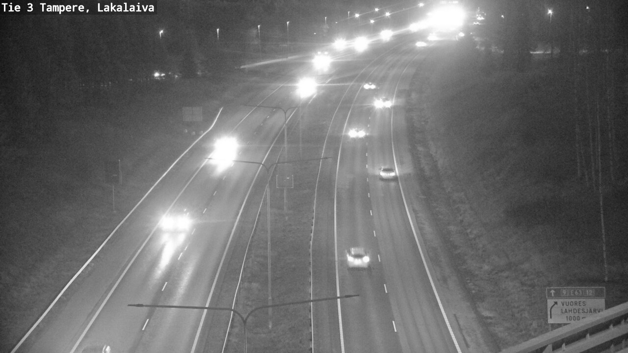 Kelikamerat Kuva Tie 3 Tampere, Lakalaiva, Tampere, Pirkanmaa