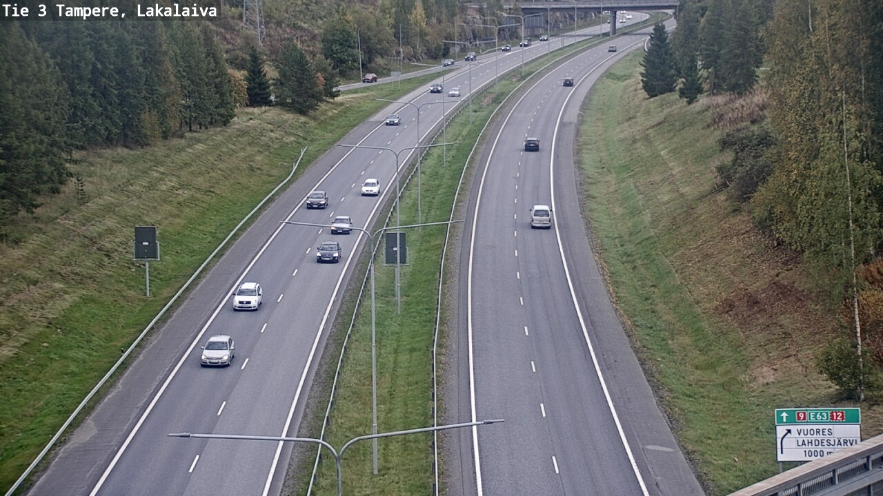 Weather Camera Image Road 3 Tampere, Lakalaiva, Tampere, Pirkanmaa