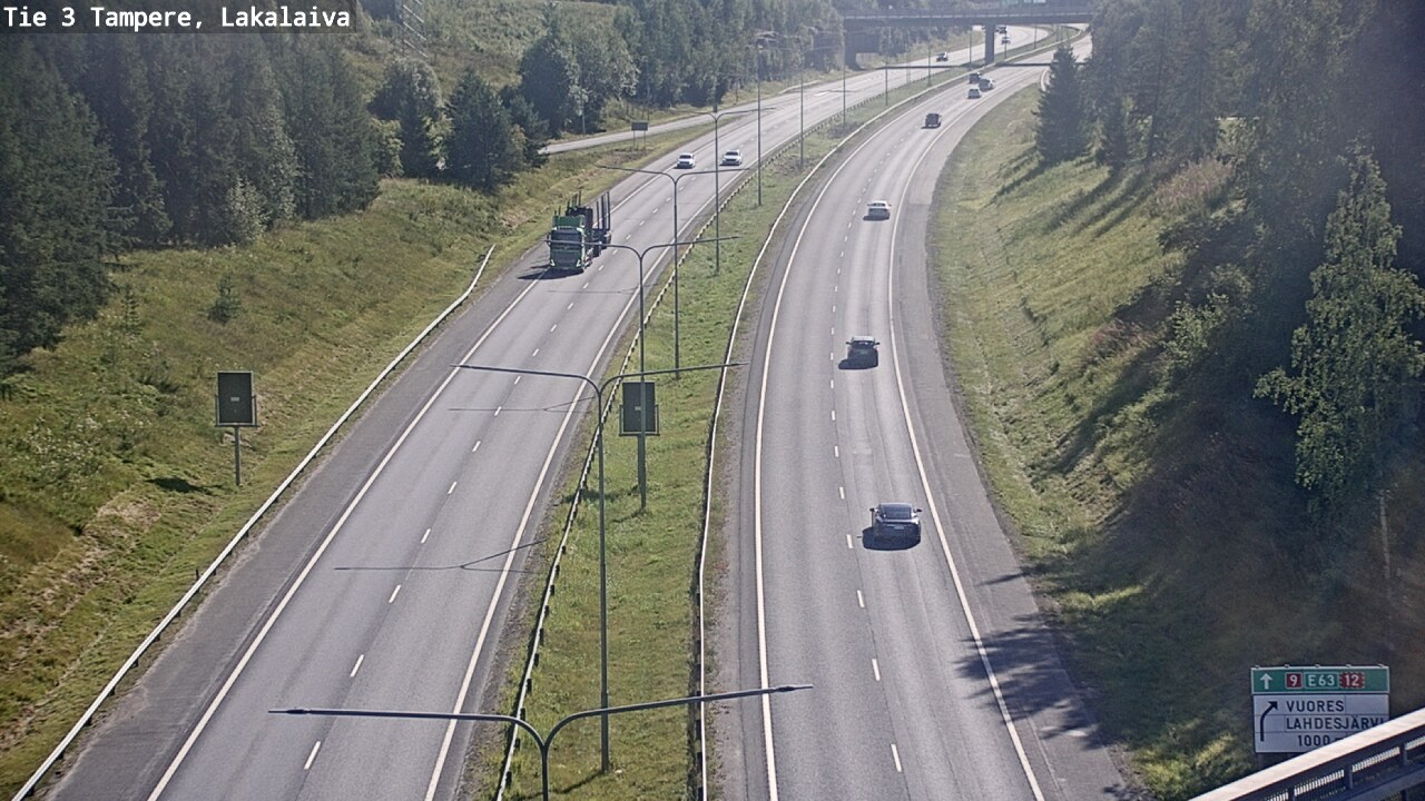 Kelikamerat Kuva Tie 3 Tampere, Lakalaiva, Tampere, Pirkanmaa
