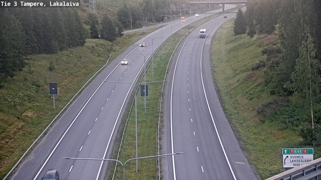 Weather Camera Image Road 3 Tampere, Lakalaiva, Tampere, Pirkanmaa