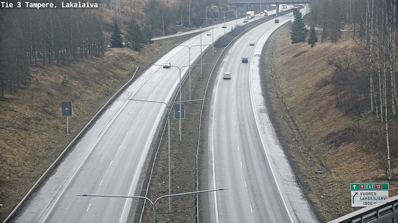 Kelikamerat Kuva Tie 3 Tampere, Lakalaiva, Tampere, Pirkanmaa