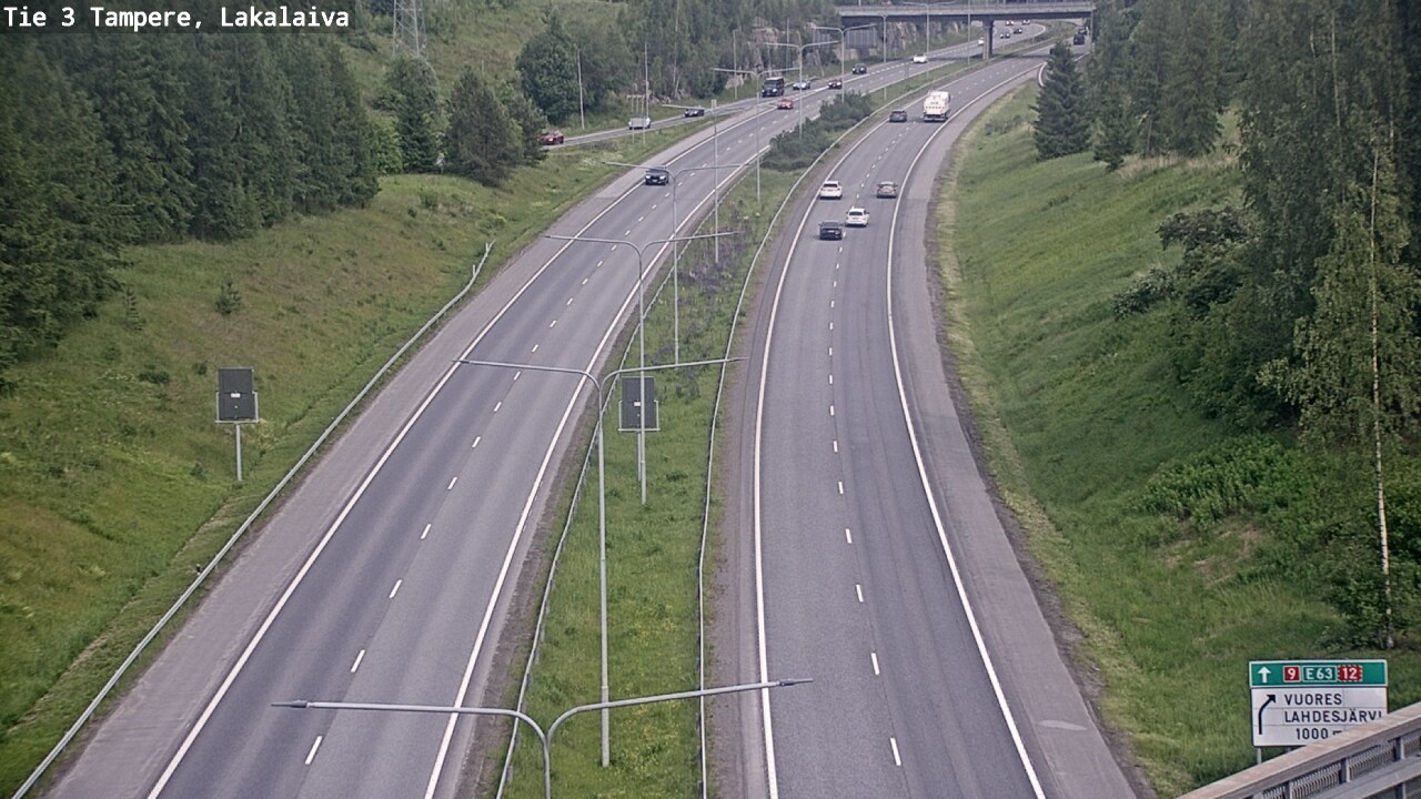 Kelikamerat Kuva Tie 3 Tampere, Lakalaiva, Tampere, Pirkanmaa