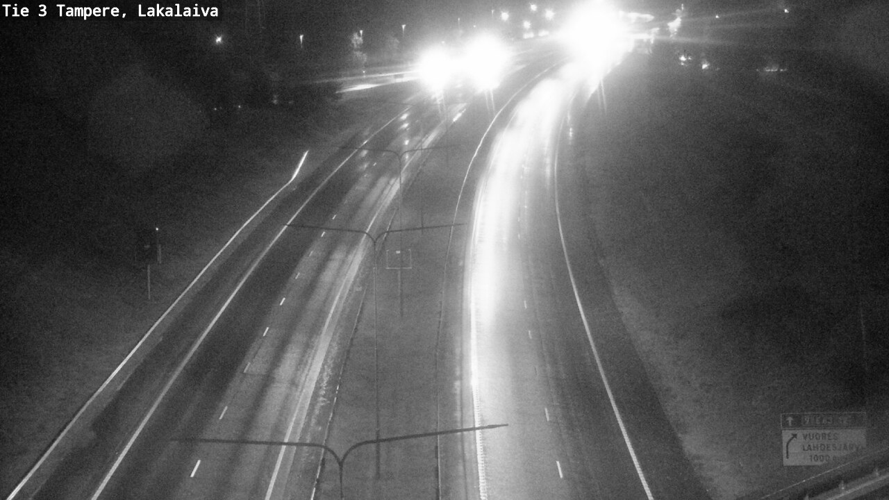 Weather Camera Image Road 3 Tampere, Lakalaiva, Tampere, Pirkanmaa