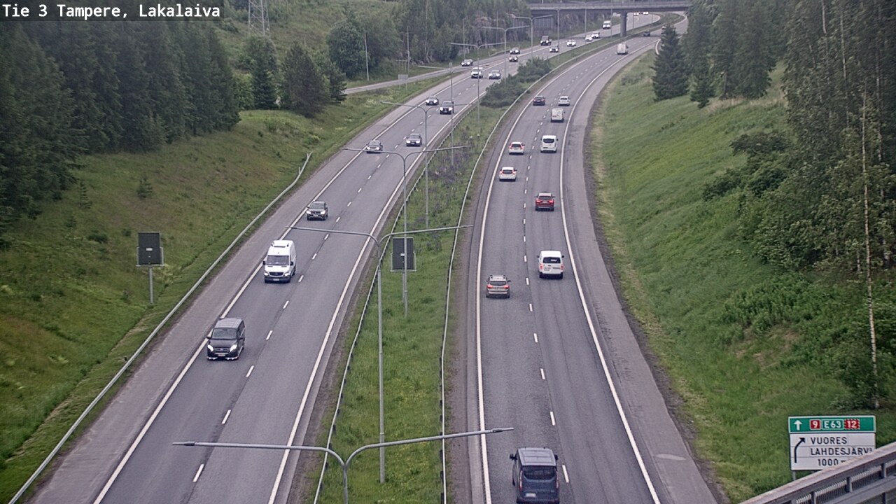 Kelikamerat Kuva Tie 3 Tampere, Lakalaiva, Tampere, Pirkanmaa
