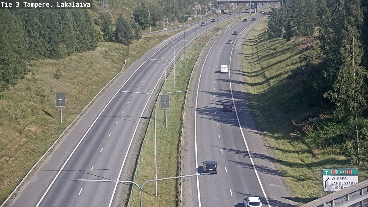 Kelikamerat Kuva Tie 3 Tampere, Lakalaiva, Tampere, Pirkanmaa
