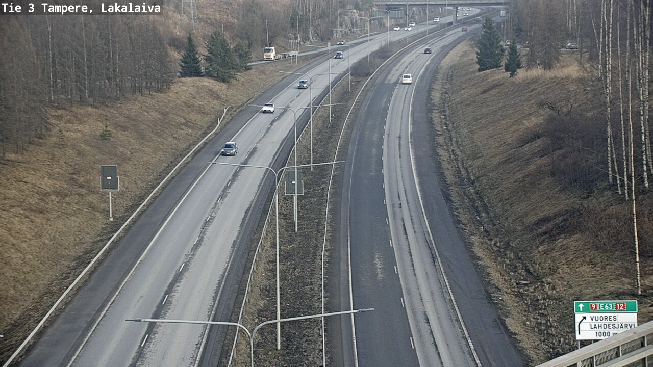 Kelikamerat Kuva Tie 3 Tampere, Lakalaiva, Tampere, Pirkanmaa