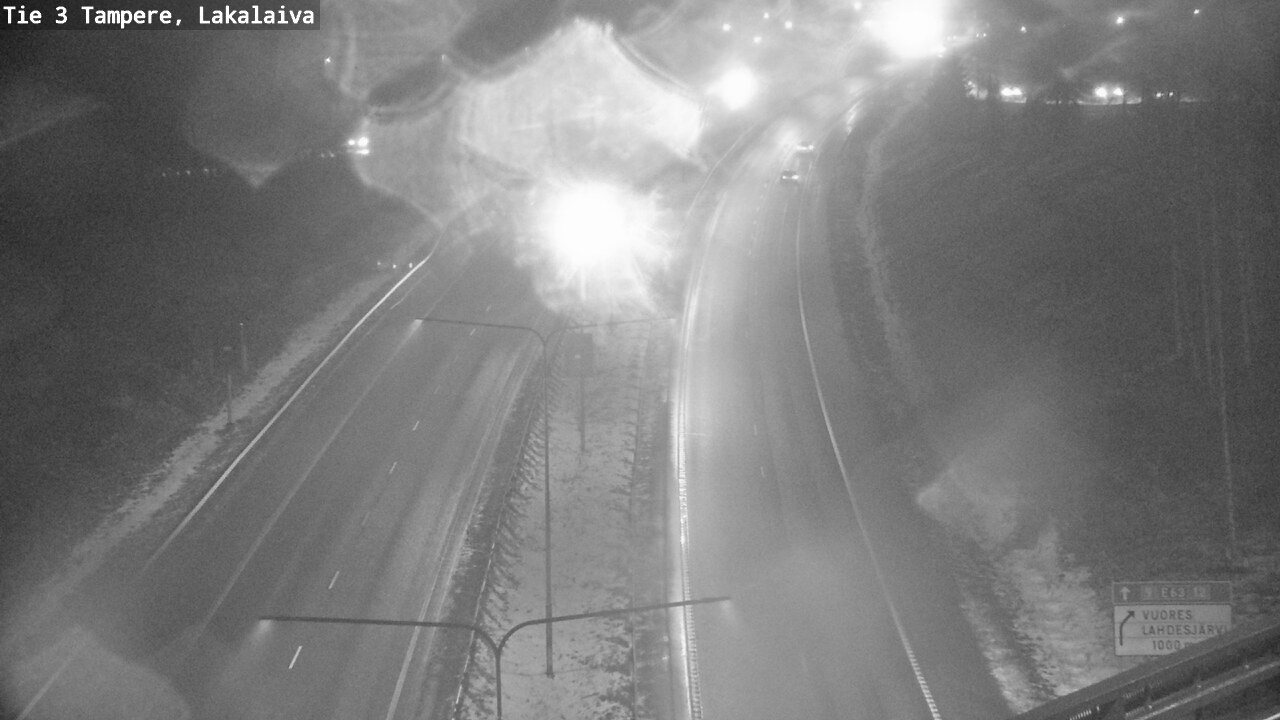 Weather Camera Image Väg 3 Tammerfors, Lakalaiva, Tampere, Pirkanmaa