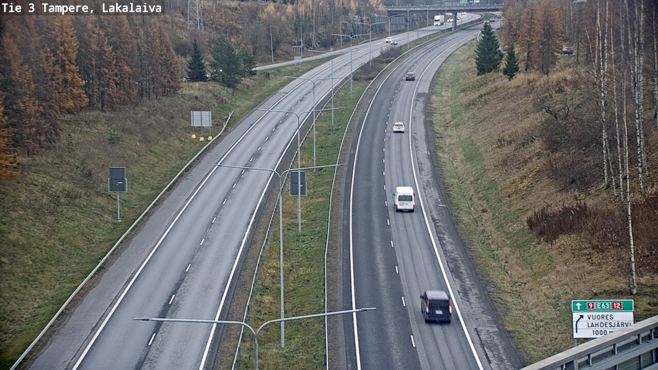 Kelikamerat Kuva Tie 3 Tampere, Lakalaiva, Tampere, Pirkanmaa