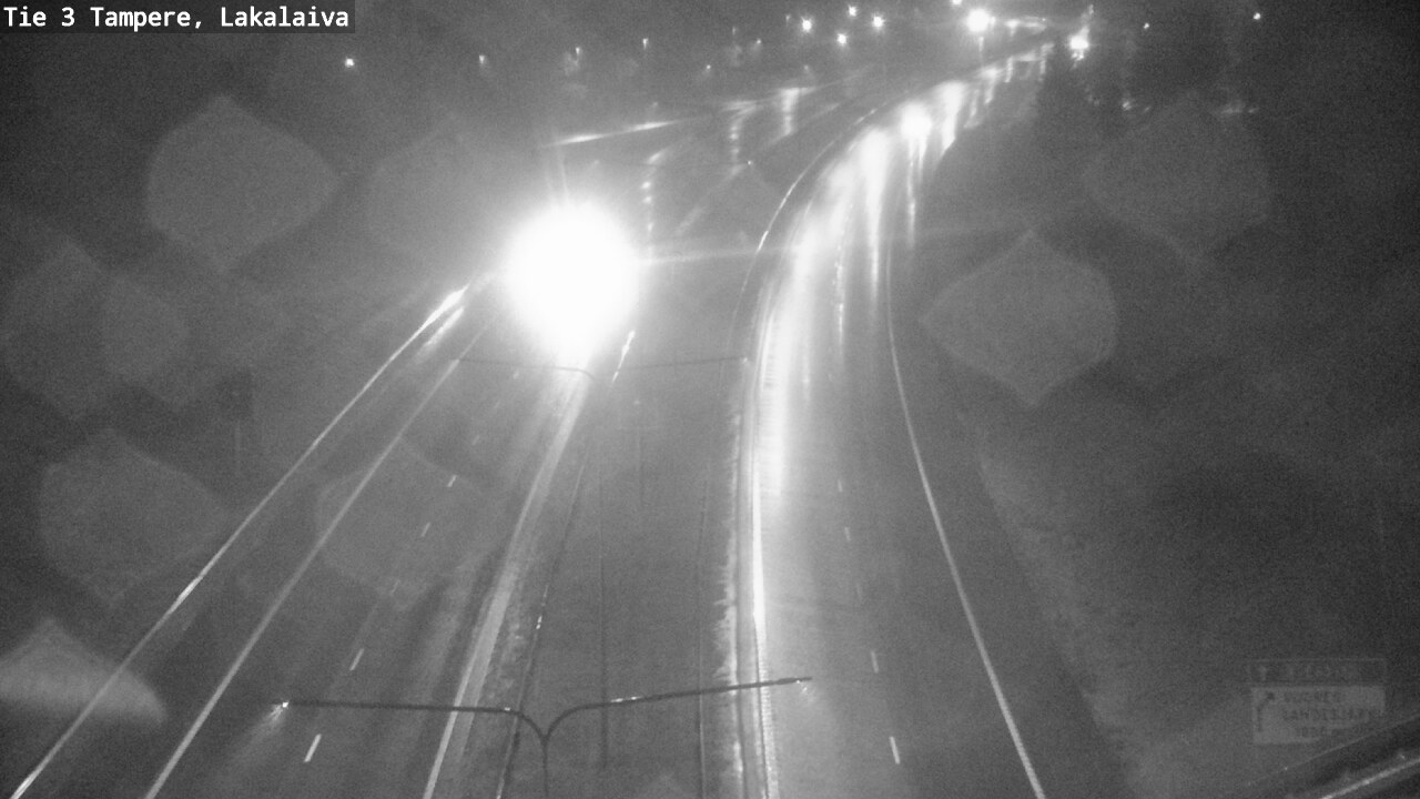 Weather Camera Image Road 3 Tampere, Lakalaiva, Tampere, Pirkanmaa