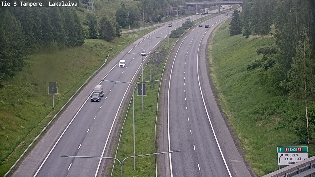 Kelikamerat Kuva Tie 3 Tampere, Lakalaiva, Tampere, Pirkanmaa