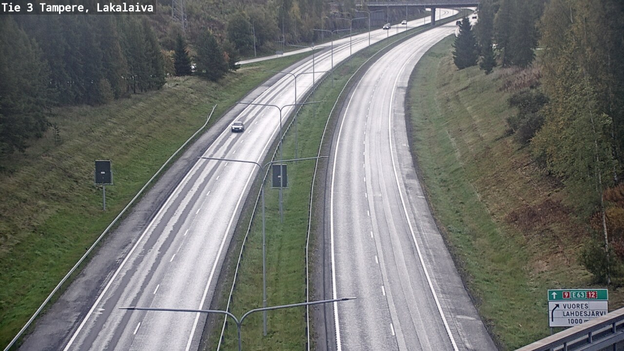 Weather Camera Image Road 3 Tampere, Lakalaiva, Tampere, Pirkanmaa
