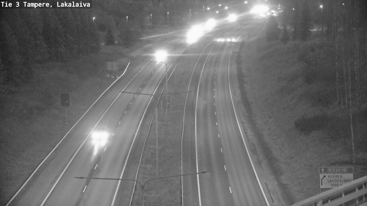 Kelikamerat Kuva Tie 3 Tampere, Lakalaiva, Tampere, Pirkanmaa