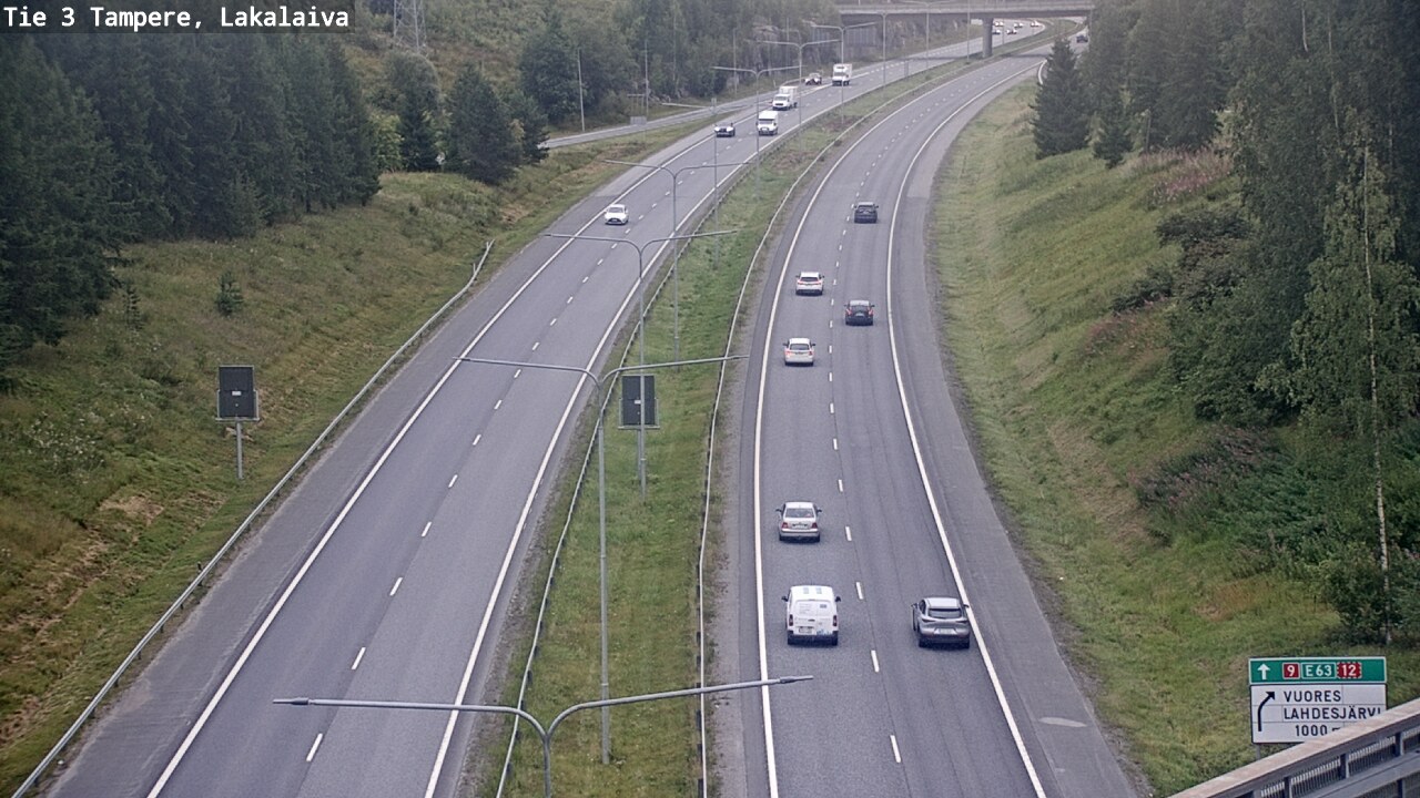 Weather Camera Image Road 3 Tampere, Lakalaiva, Tampere, Pirkanmaa