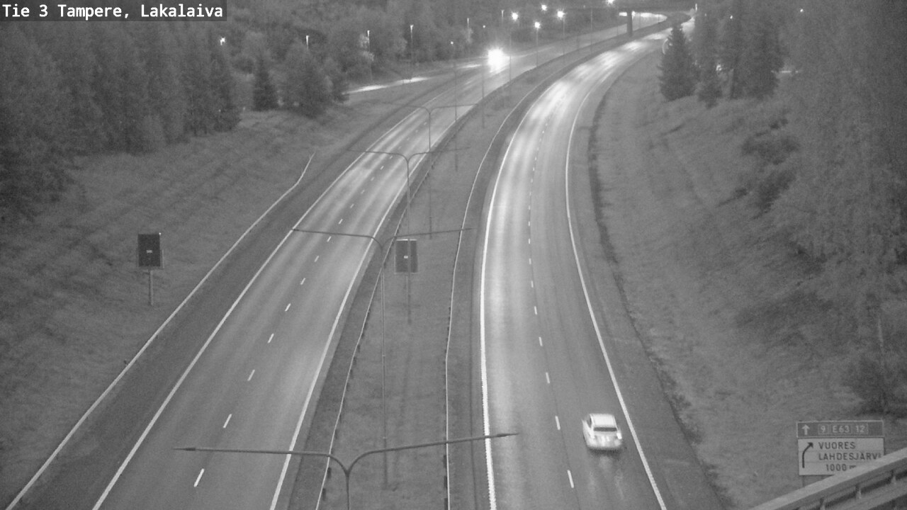 Weather Camera Image Road 3 Tampere, Lakalaiva, Tampere, Pirkanmaa