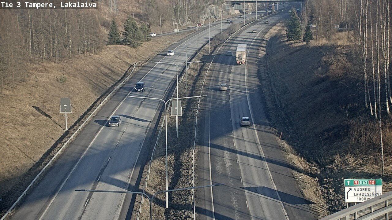 Kelikamerat Kuva Tie 3 Tampere, Lakalaiva, Tampere, Pirkanmaa