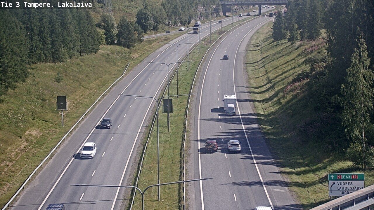 Kelikamerat Kuva Tie 3 Tampere, Lakalaiva, Tampere, Pirkanmaa