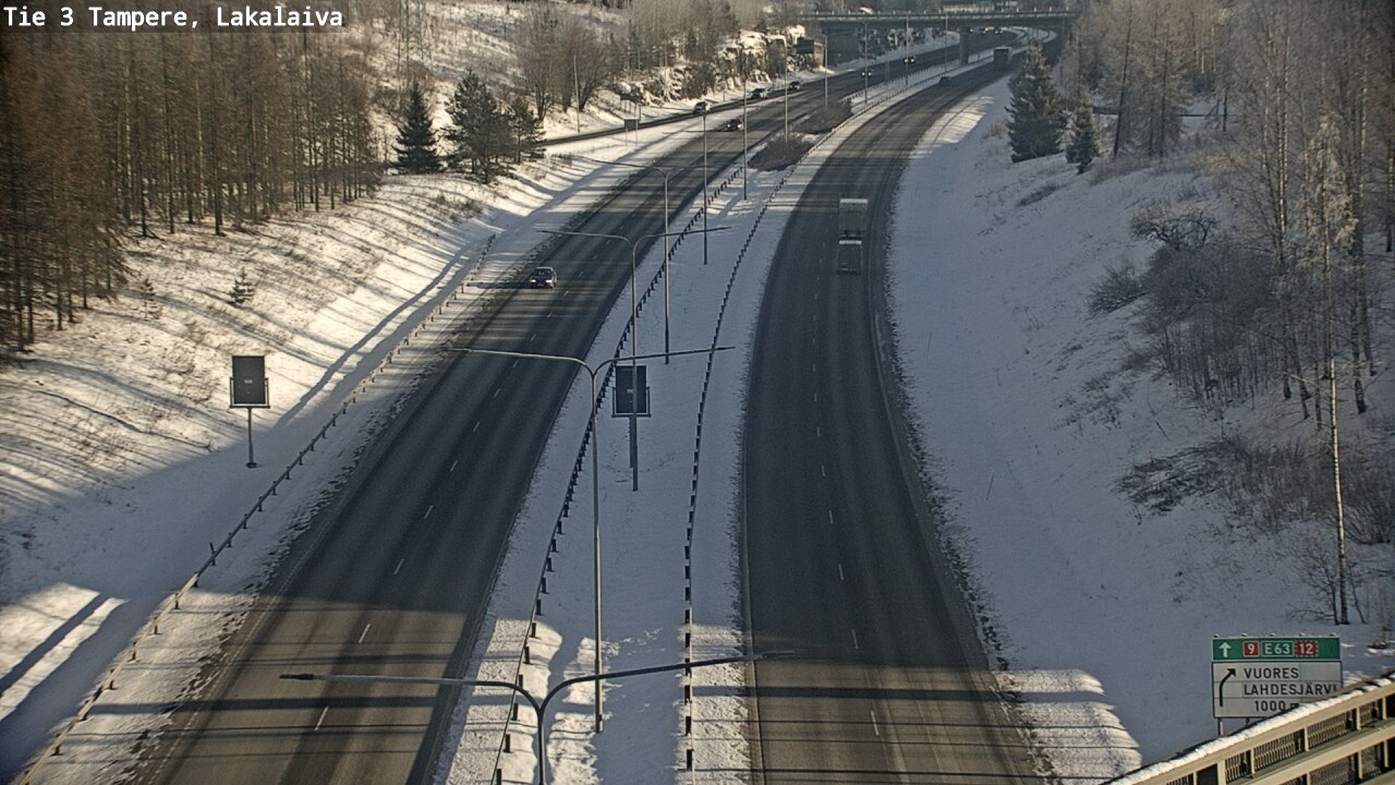 Kelikamerat Kuva Tie 3 Tampere, Lakalaiva, Tampere, Pirkanmaa