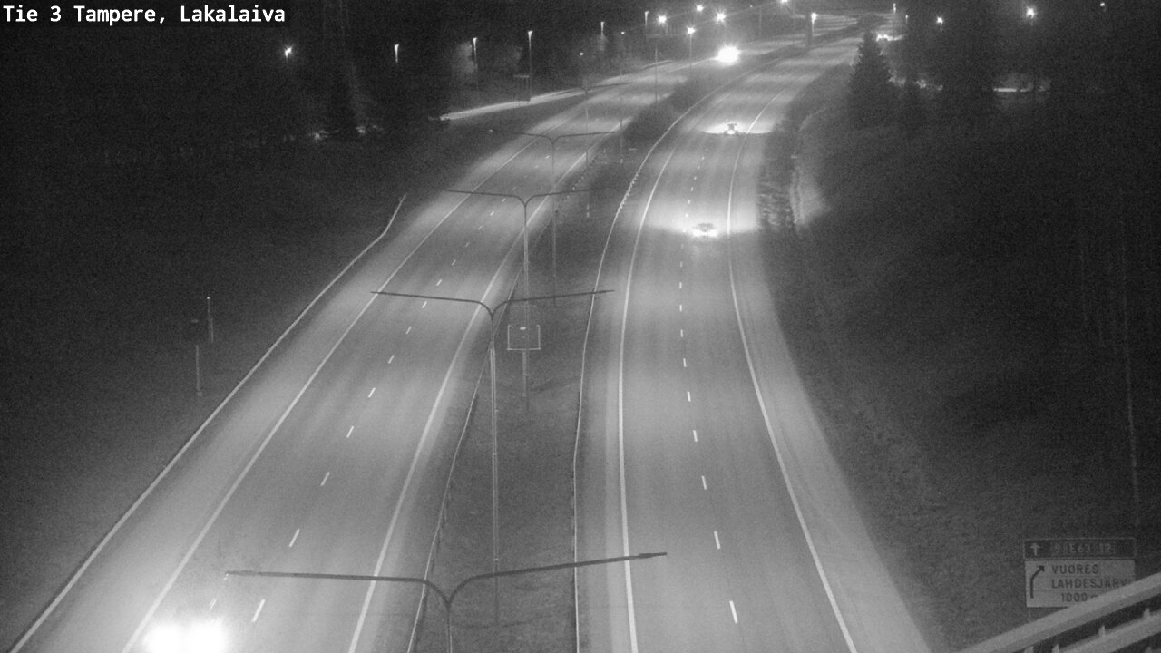 Weather Camera Image Road 3 Tampere, Lakalaiva, Tampere, Pirkanmaa