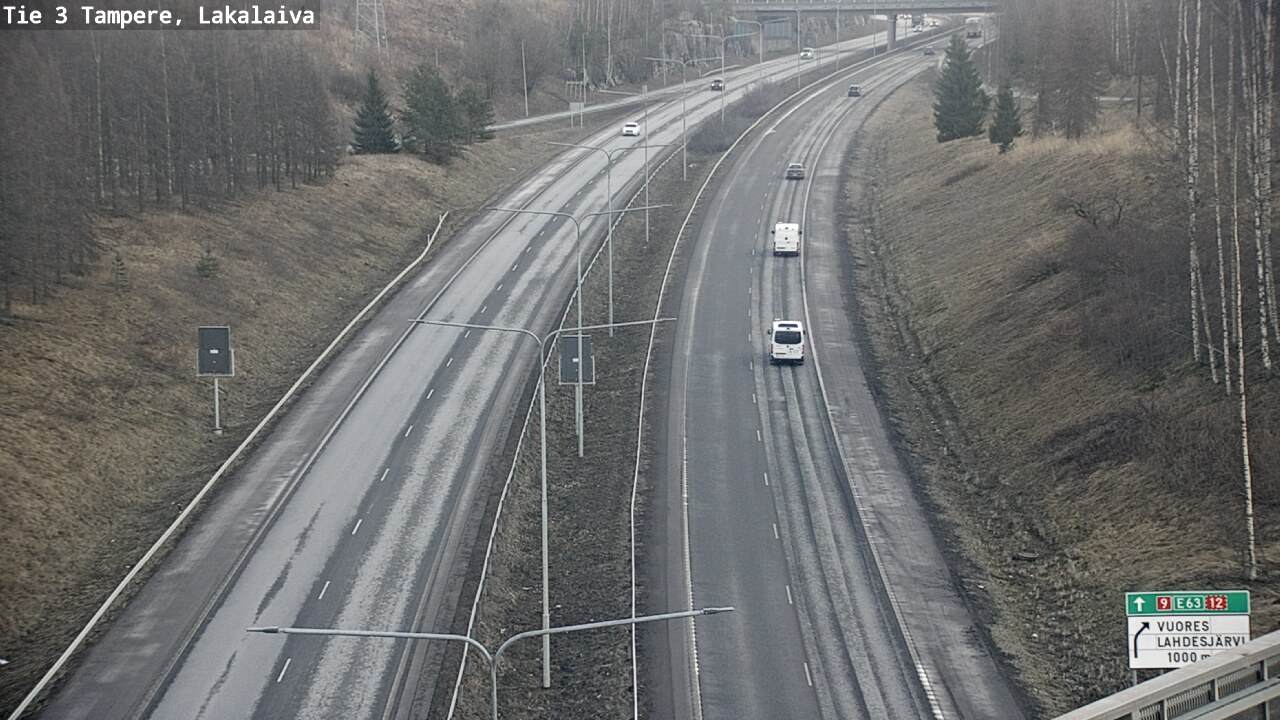 Kelikamerat Kuva Tie 3 Tampere, Lakalaiva, Tampere, Pirkanmaa