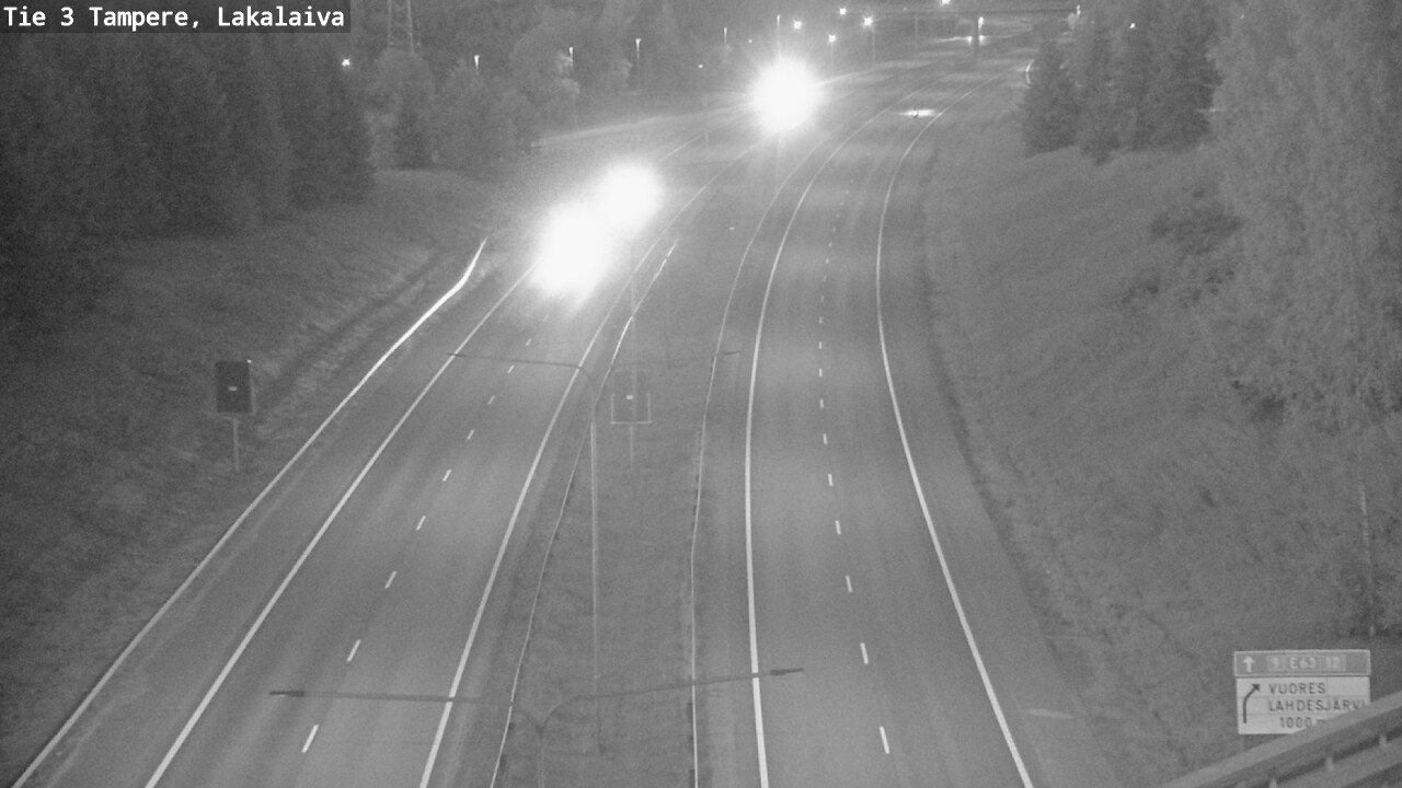Kelikamerat Kuva Tie 3 Tampere, Lakalaiva, Tampere, Pirkanmaa