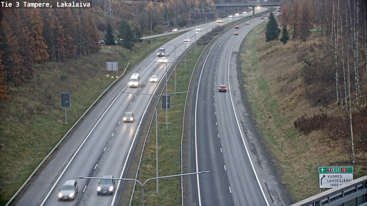 Kelikamerat Kuva Tie 3 Tampere, Lakalaiva, Tampere, Pirkanmaa