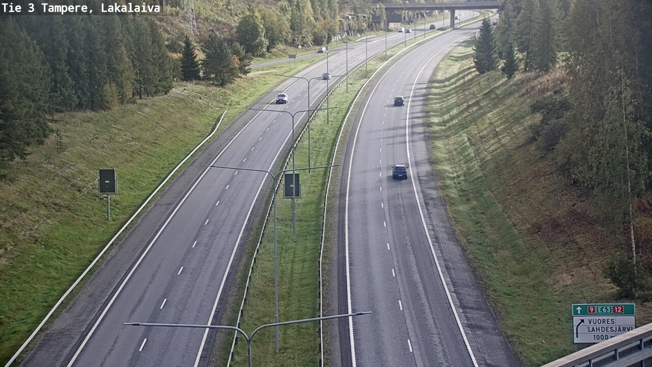 Kelikamerat Kuva Tie 3 Tampere, Lakalaiva, Tampere, Pirkanmaa