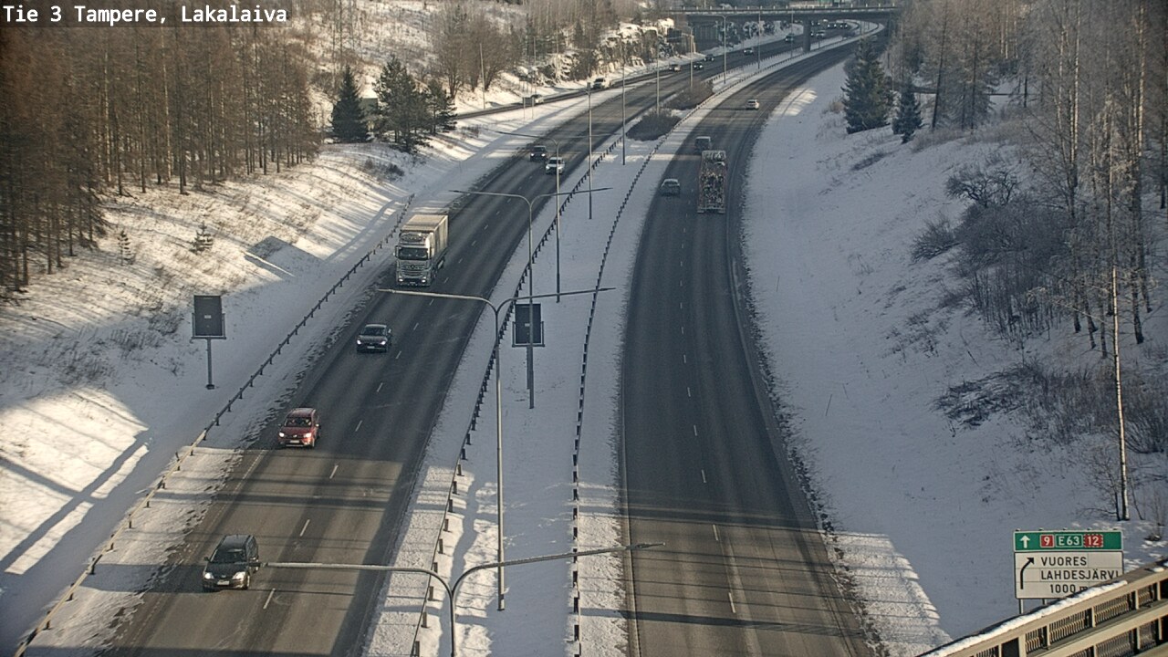 Kelikamerat Kuva Tie 3 Tampere, Lakalaiva, Tampere, Pirkanmaa