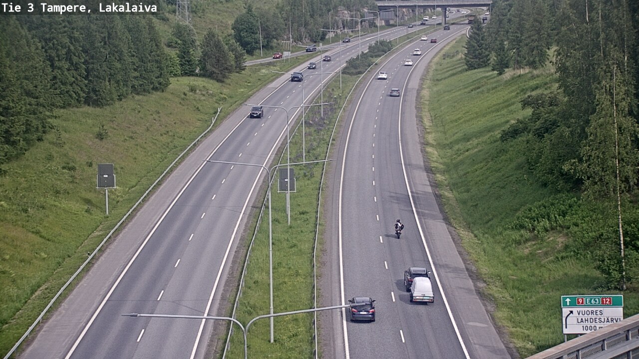 Kelikamerat Kuva Tie 3 Tampere, Lakalaiva, Tampere, Pirkanmaa