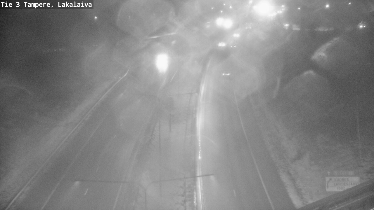 Weather Camera Image Väg 3 Tammerfors, Lakalaiva, Tampere, Pirkanmaa