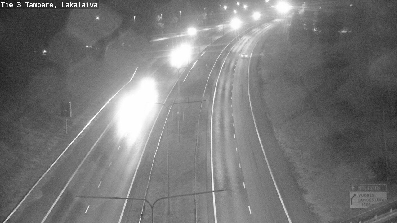 Weather Camera Image Road 3 Tampere, Lakalaiva, Tampere, Pirkanmaa