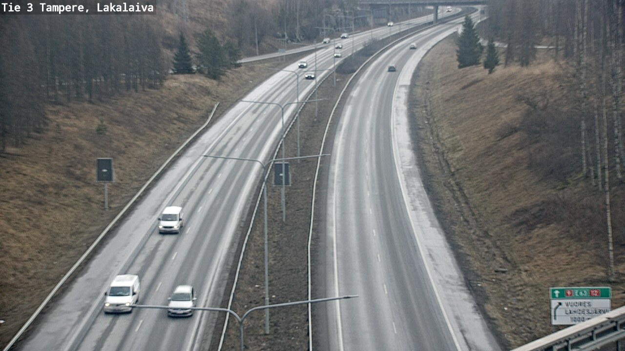 Kelikamerat Kuva Tie 3 Tampere, Lakalaiva, Tampere, Pirkanmaa