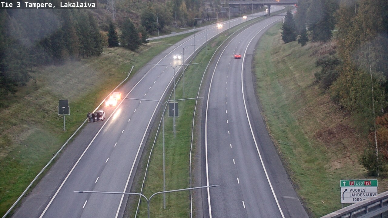 Weather Camera Image Road 3 Tampere, Lakalaiva, Tampere, Pirkanmaa
