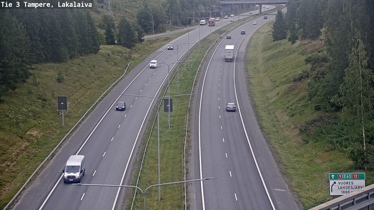 Weather Camera Image Road 3 Tampere, Lakalaiva, Tampere, Pirkanmaa