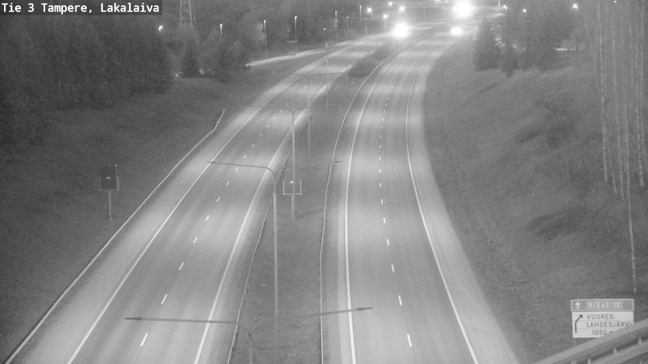 Weather Camera Image Road 3 Tampere, Lakalaiva, Tampere, Pirkanmaa