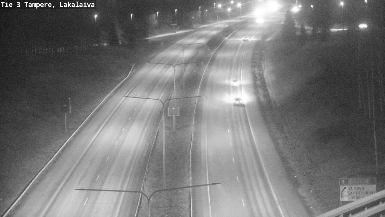 Weather Camera Image Road 3 Tampere, Lakalaiva, Tampere, Pirkanmaa