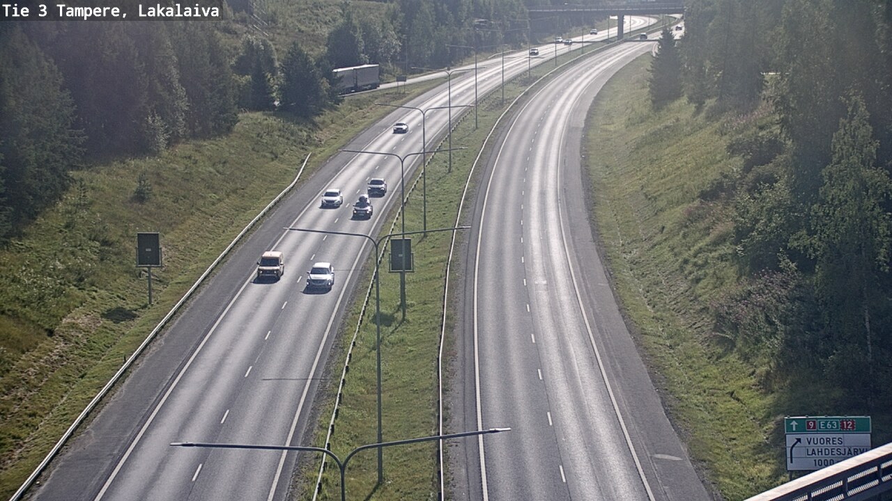 Kelikamerat Kuva Tie 3 Tampere, Lakalaiva, Tampere, Pirkanmaa