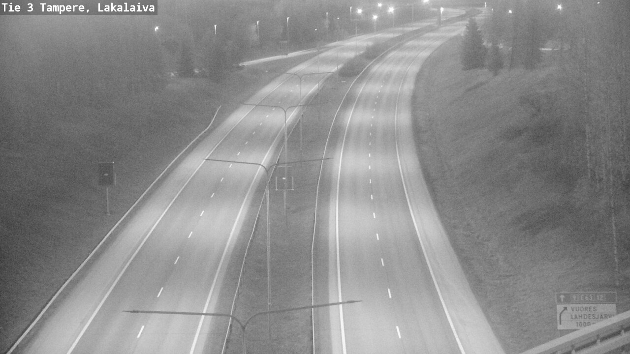 Weather Camera Image Road 3 Tampere, Lakalaiva, Tampere, Pirkanmaa