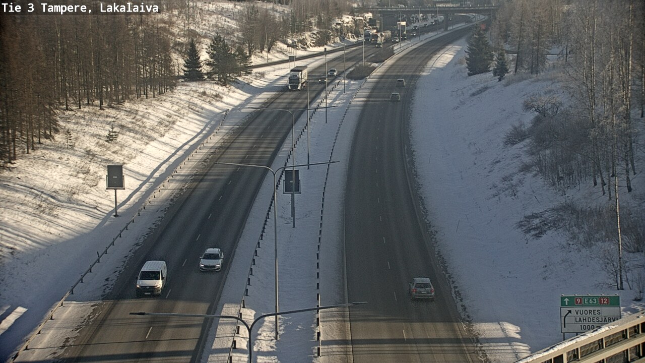 Kelikamerat Kuva Tie 3 Tampere, Lakalaiva, Tampere, Pirkanmaa