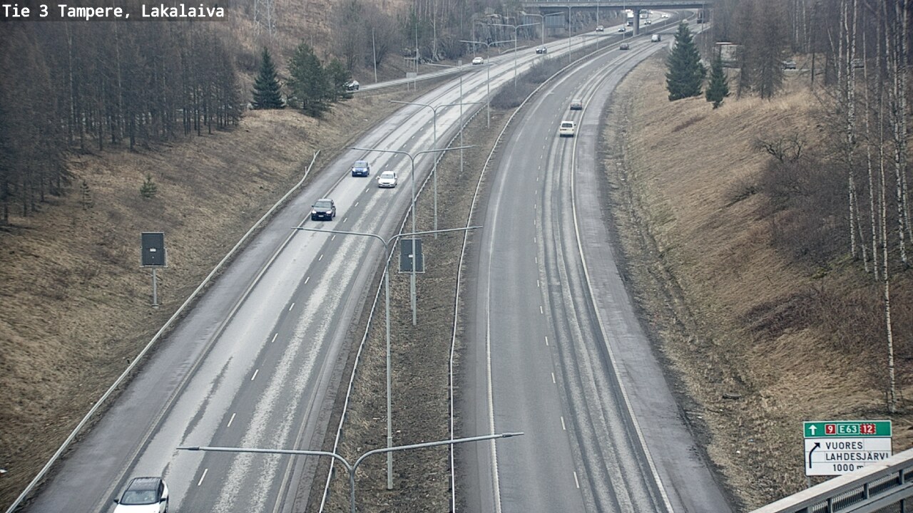 Kelikamerat Kuva Tie 3 Tampere, Lakalaiva, Tampere, Pirkanmaa