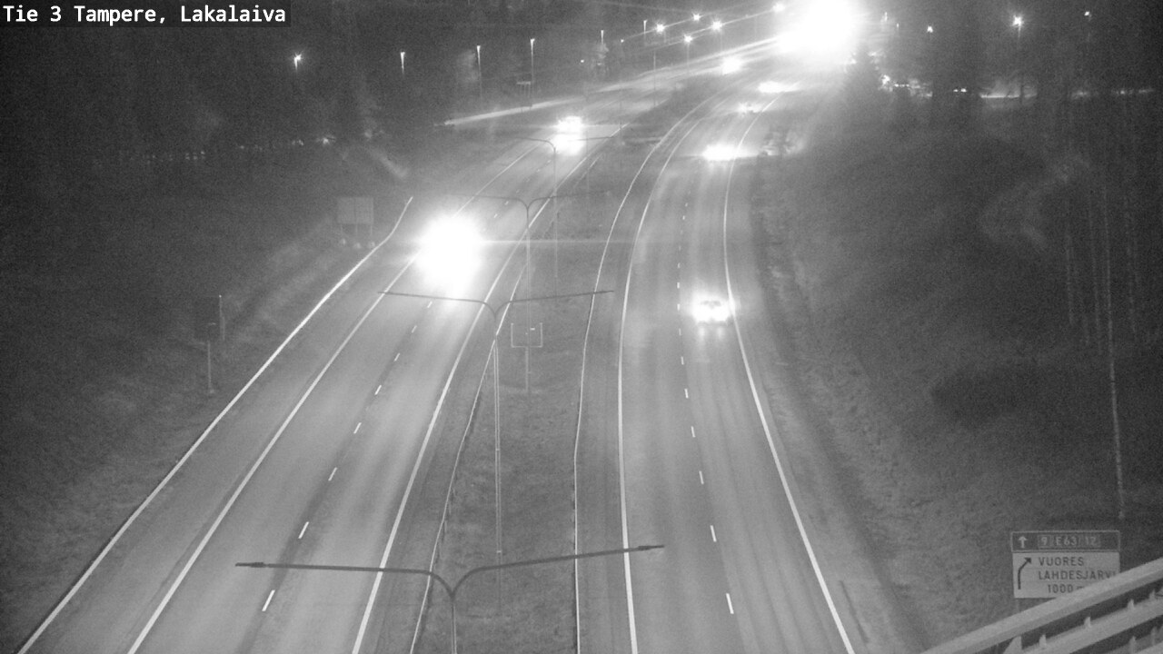 Kelikamerat Kuva Tie 3 Tampere, Lakalaiva, Tampere, Pirkanmaa