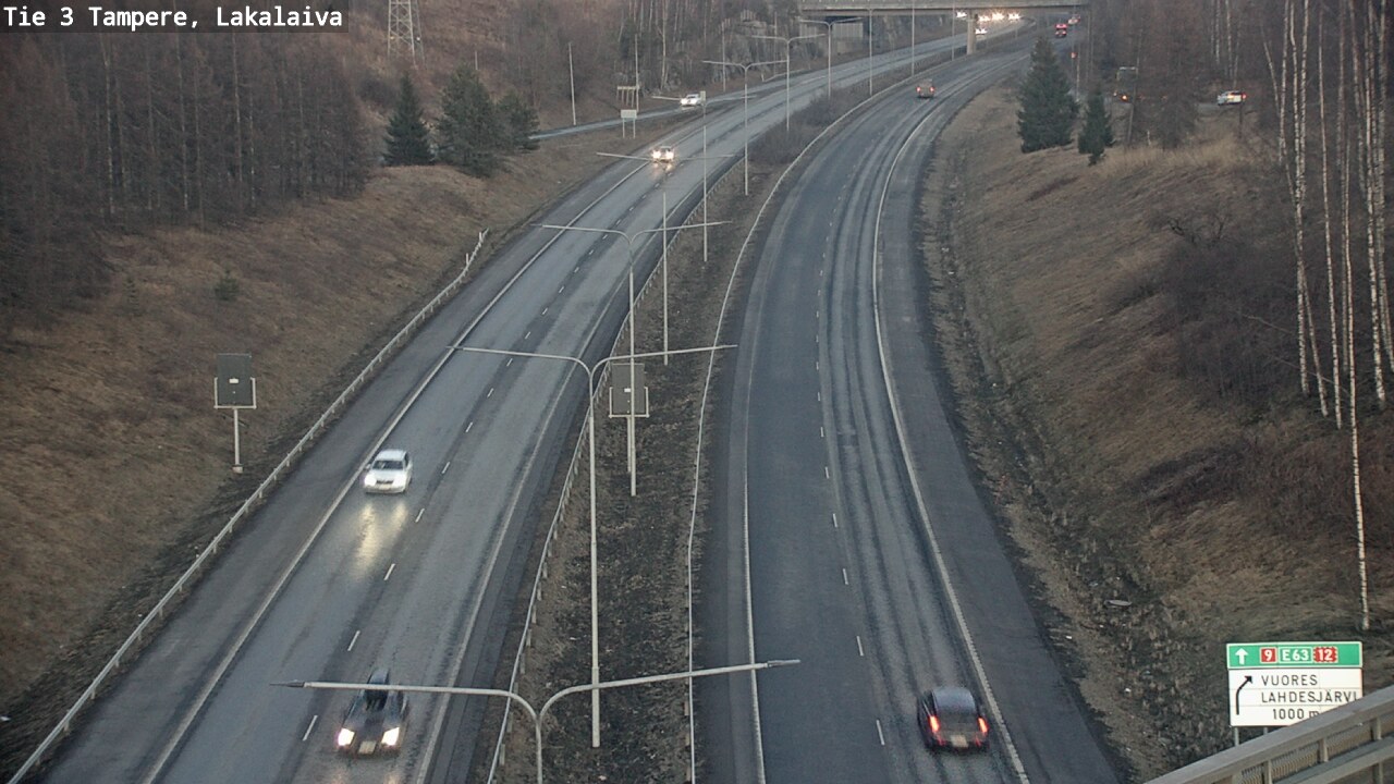 Weather Camera Image Road 3 Tampere, Lakalaiva, Tampere, Pirkanmaa
