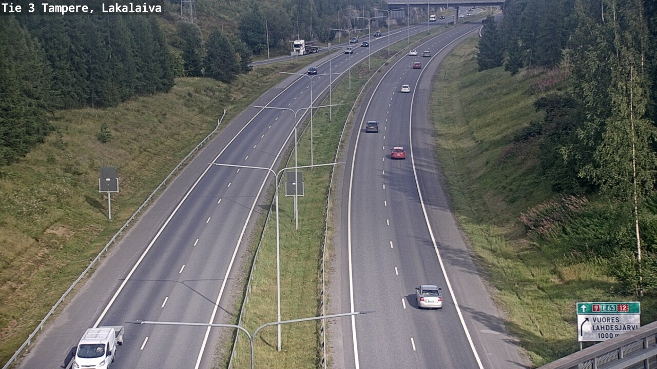 Kelikamerat Kuva Tie 3 Tampere, Lakalaiva, Tampere, Pirkanmaa