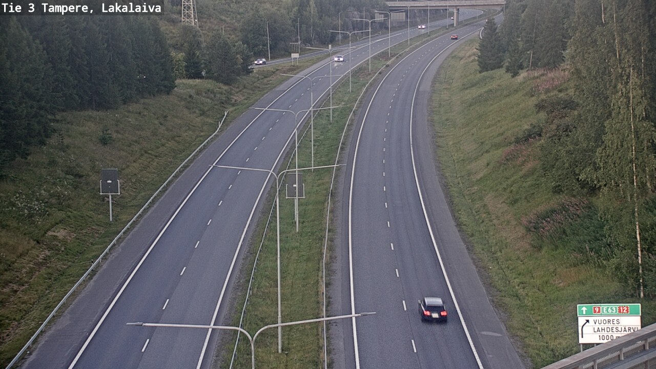 Kelikamerat Kuva Tie 3 Tampere, Lakalaiva, Tampere, Pirkanmaa