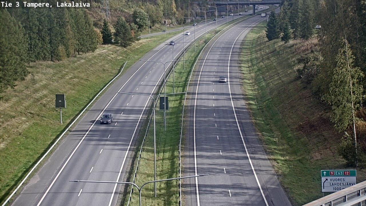 Kelikamerat Kuva Tie 3 Tampere, Lakalaiva, Tampere, Pirkanmaa