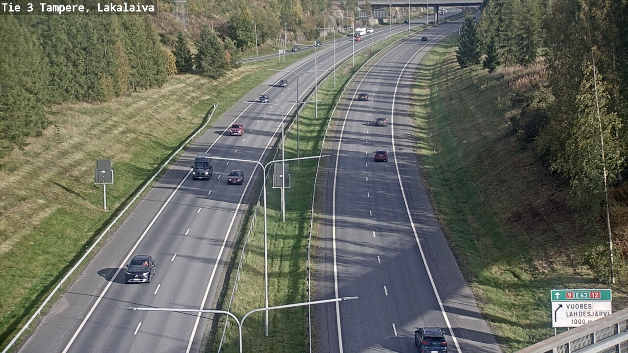 Kelikamerat Kuva Tie 3 Tampere, Lakalaiva, Tampere, Pirkanmaa