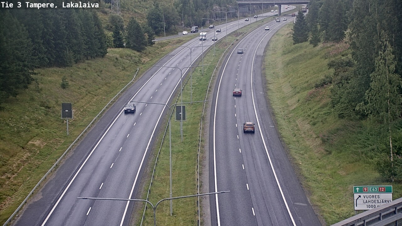 Weather Camera Image Road 3 Tampere, Lakalaiva, Tampere, Pirkanmaa