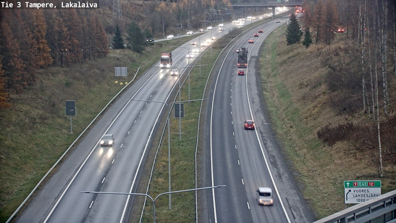 Kelikamerat Kuva Tie 3 Tampere, Lakalaiva, Tampere, Pirkanmaa