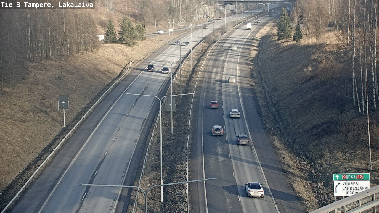 Kelikamerat Kuva Tie 3 Tampere, Lakalaiva, Tampere, Pirkanmaa